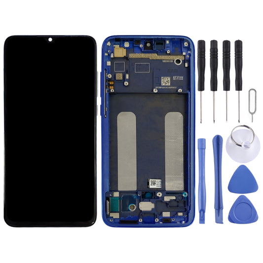 Original LCD Screen for Xiaomi Mi CC9 Digitizer Full Assembly with Frame(Blue) - LCD Screen by buy2fix | Online Shopping UK | buy2fix