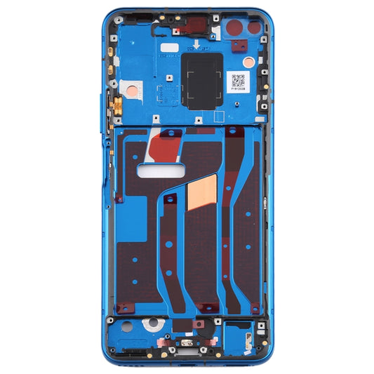 Original Middle Frame Bezel Plate for Huawei Honor V30(Blue) - Frame Bezel Plate by buy2fix | Online Shopping UK | buy2fix