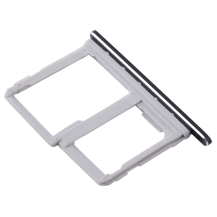 SIM Card Tray + Micro SD Card Tray for LG Q6 / M700 / M700N / G6 Mini(Black) - For LG by buy2fix | Online Shopping UK | buy2fix