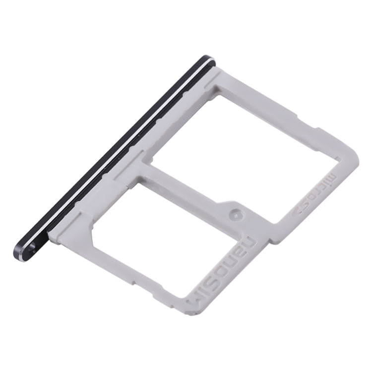 SIM Card Tray + Micro SD Card Tray for LG Q6 / M700 / M700N / G6 Mini(Black) - For LG by buy2fix | Online Shopping UK | buy2fix