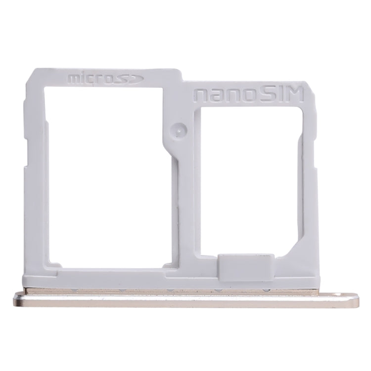 SIM Card Tray + Micro SD Card Tray for LG Q6 / M700 / M700N / G6 Mini(Gold) - For LG by buy2fix | Online Shopping UK | buy2fix