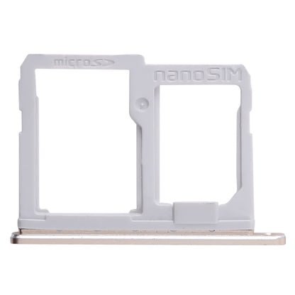 SIM Card Tray + Micro SD Card Tray for LG Q6 / M700 / M700N / G6 Mini(Gold) - For LG by buy2fix | Online Shopping UK | buy2fix