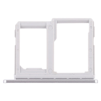 SIM Card Tray + Micro SD Card Tray for LG Q6 / M700 / M700N / G6 Mini (Silver) - For LG by buy2fix | Online Shopping UK | buy2fix