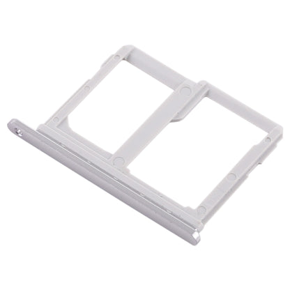 SIM Card Tray + Micro SD Card Tray for LG Q6 / M700 / M700N / G6 Mini (Silver) - For LG by buy2fix | Online Shopping UK | buy2fix