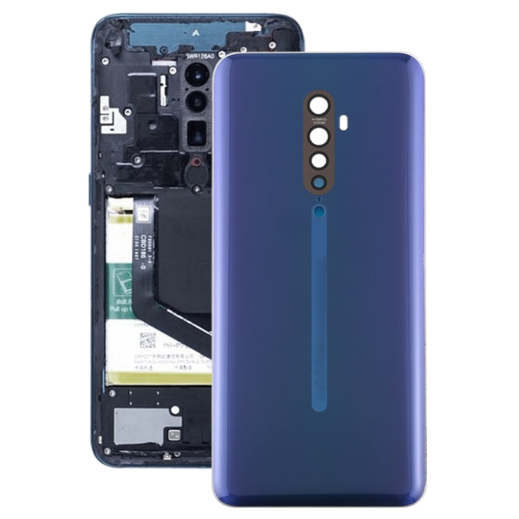 For OPPO Reno2 Back Cover (Purple) - Back Cover by buy2fix | Online Shopping UK | buy2fix