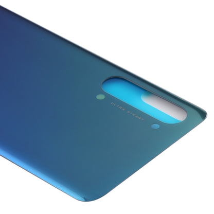 For OPPO Reno3 5G Battery Back Cover (Aurora Blue) - Back Cover by buy2fix | Online Shopping UK | buy2fix