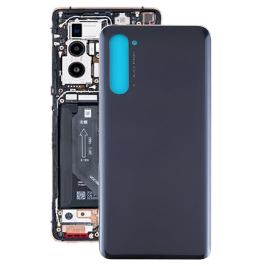 For OPPO Reno3 5G Battery Back Cover (Black) - Back Cover by buy2fix | Online Shopping UK | buy2fix