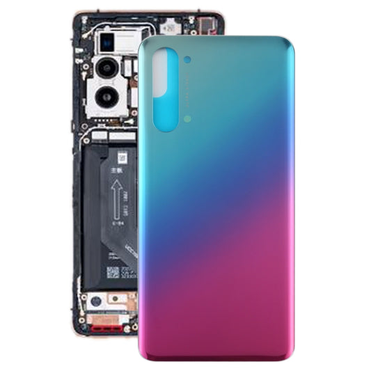 For OPPO Reno3 5G Battery Back Cover (Red) - Back Cover by buy2fix | Online Shopping UK | buy2fix