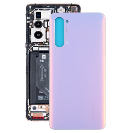 For OPPO Reno3 5G Battery Back Cover (White) - Back Cover by buy2fix | Online Shopping UK | buy2fix