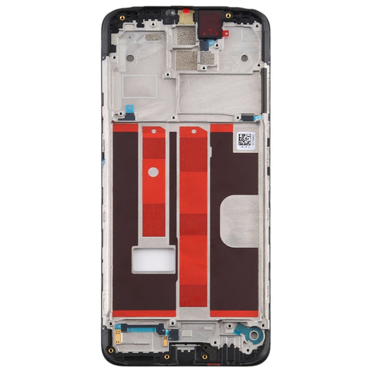 For OPPO A11 Front Housing LCD Frame Bezel Plate (Black) - Frame Bezel Plate by buy2fix | Online Shopping UK | buy2fix