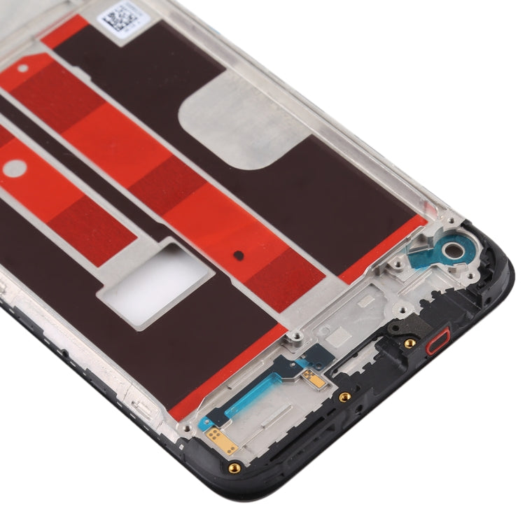 For OPPO A11 Front Housing LCD Frame Bezel Plate (Black) - Frame Bezel Plate by buy2fix | Online Shopping UK | buy2fix
