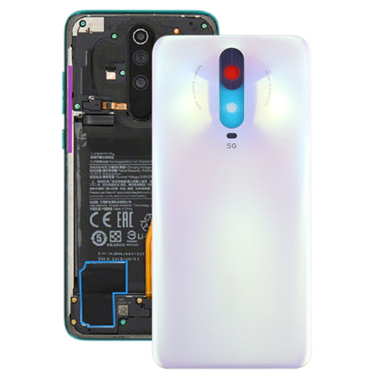 Battery Back Cover for Xiaomi Redmi K30(White) - Back Cover by buy2fix | Online Shopping UK | buy2fix