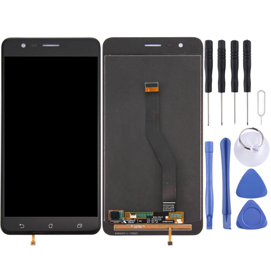 Écran LCD et numériseur Assemblage complet pour Asus ZenFone 3 Zoom / ZE553KL Z01HDA (Noir)