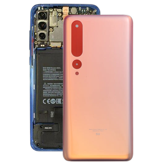 Original Battery Back Cover for Xiaomi Mi 10 5G(Gold) - Back Cover by buy2fix | Online Shopping UK | buy2fix