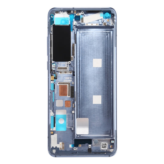 Front Housing LCD Frame Bezel Plate for Xiaomi Mi 10 5G / Mi 10 Pro 5G(Grey) - Frame Bezel Plate by buy2fix | Online Shopping UK | buy2fix