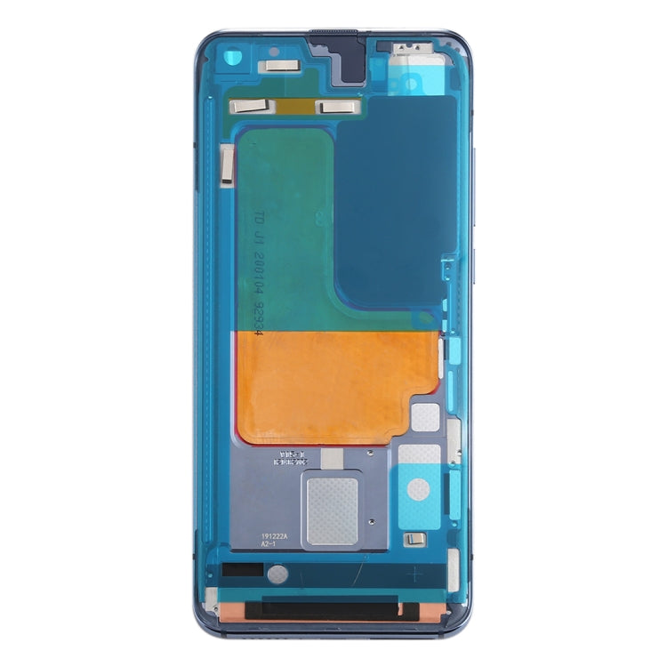 Front Housing LCD Frame Bezel Plate for Xiaomi Mi 10 5G / Mi 10 Pro 5G(Grey) - Frame Bezel Plate by buy2fix | Online Shopping UK | buy2fix