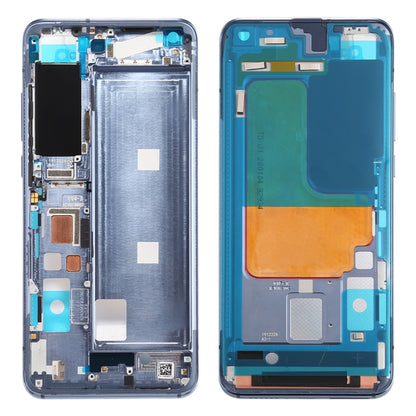Front Housing LCD Frame Bezel Plate for Xiaomi Mi 10 5G / Mi 10 Pro 5G(Grey) - Frame Bezel Plate by buy2fix | Online Shopping UK | buy2fix