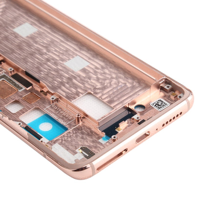 Front Housing LCD Frame Bezel Plate for Xiaomi Mi 10 5G / Mi 10 Pro 5G(Gold) - Frame Bezel Plate by buy2fix | Online Shopping UK | buy2fix