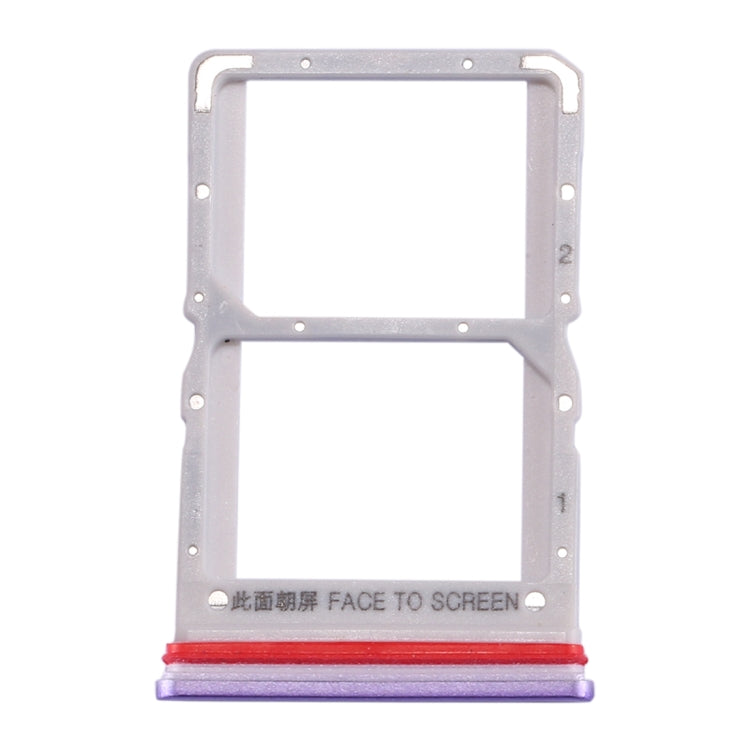SIM Card Tray + SIM Card Tray for Xiaomi Redmi K30 5G(Purple) - Card Tray by buy2fix | Online Shopping UK | buy2fix