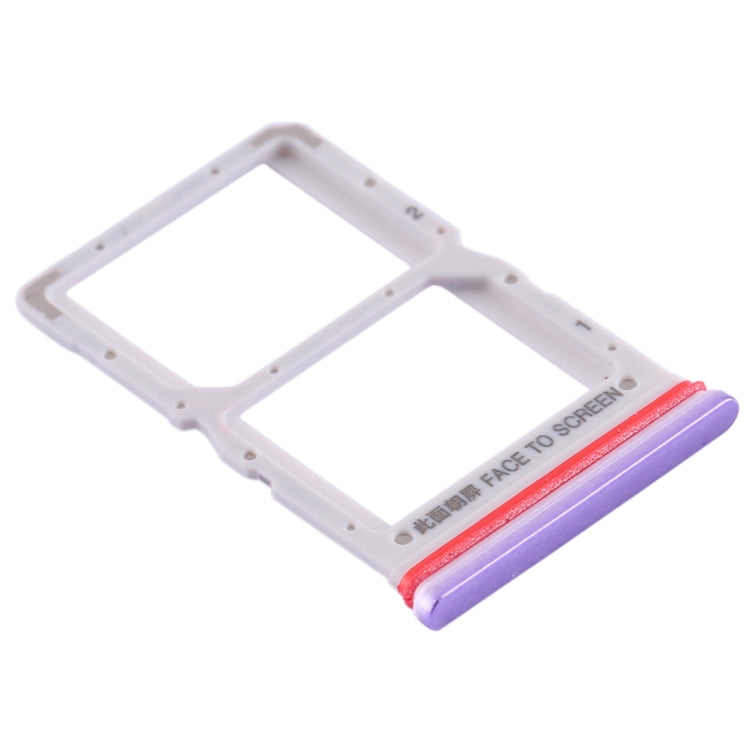 SIM Card Tray + SIM Card Tray for Xiaomi Redmi K30 5G(Purple) - Card Tray by buy2fix | Online Shopping UK | buy2fix