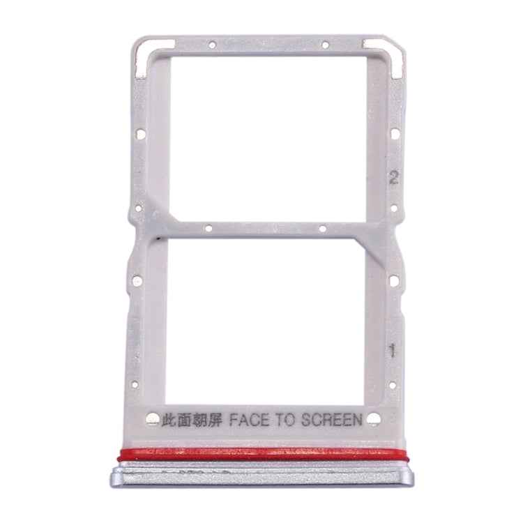 SIM Card Tray + SIM Card Tray for Xiaomi Redmi K30 5G(Silver) - Card Tray by buy2fix | Online Shopping UK | buy2fix