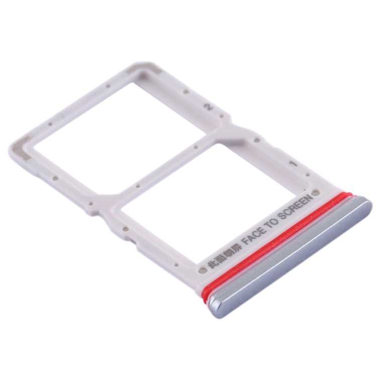 SIM Card Tray + SIM Card Tray for Xiaomi Redmi K30 5G(Silver) - Card Tray by buy2fix | Online Shopping UK | buy2fix