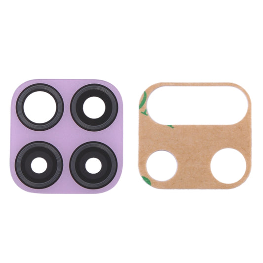 For Huawei P40 Lite  10pcs Original Back Camera Lens (Pink) - Camera Series by buy2fix | Online Shopping UK | buy2fix