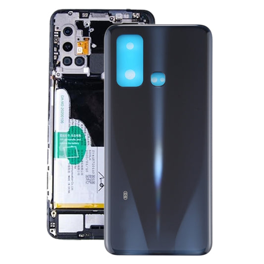 For Vivo Z6 5G Battery Back Cover (Black) - Back Cover by buy2fix | Online Shopping UK | buy2fix