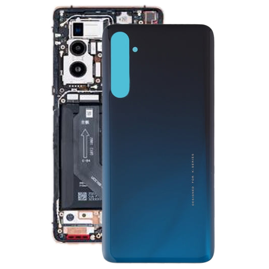 For OPPO K5 Battery Back Cover (Black) - Back Cover by buy2fix | Online Shopping UK | buy2fix