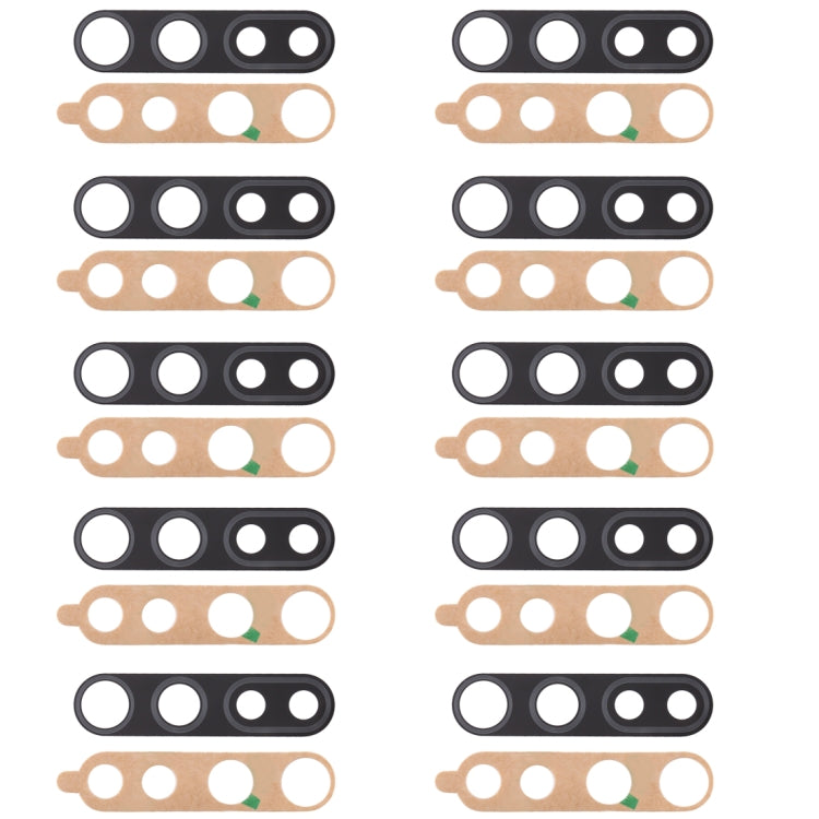 For OPPO Reno3 5G 10pcs Back Camera Lens - Camera Series by buy2fix | Online Shopping UK | buy2fix