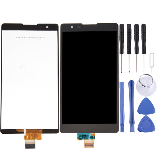 LCD-Bildschirm und Digitizer-Vollmontage für LG X Power / K220 (Schwarz)
