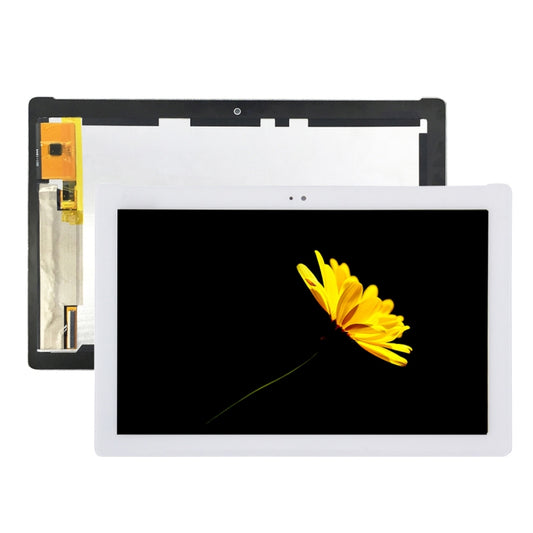 OEM LCD Screen for Asus ZenPad 10 Z300M / P021 (Yellow Flex Cable Version) with Digitizer Full Assembly (White) - LCD Screen by buy2fix | Online Shopping UK | buy2fix