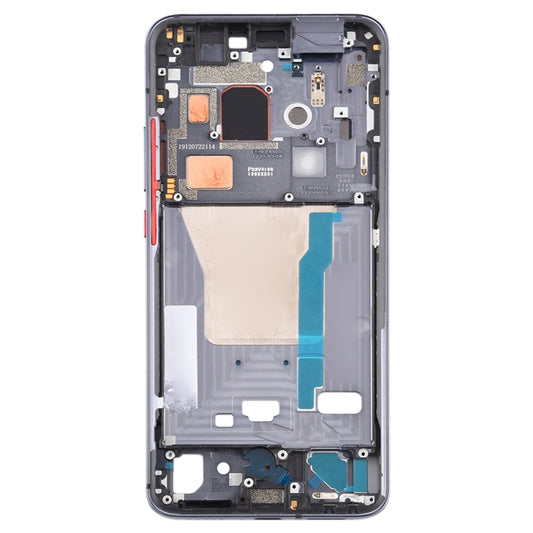 Front Housing LCD Frame Bezel Plate With Side Keys for Xiaomi Redmi K30 Pro (Black) - Frame Bezel Plate by buy2fix | Online Shopping UK | buy2fix