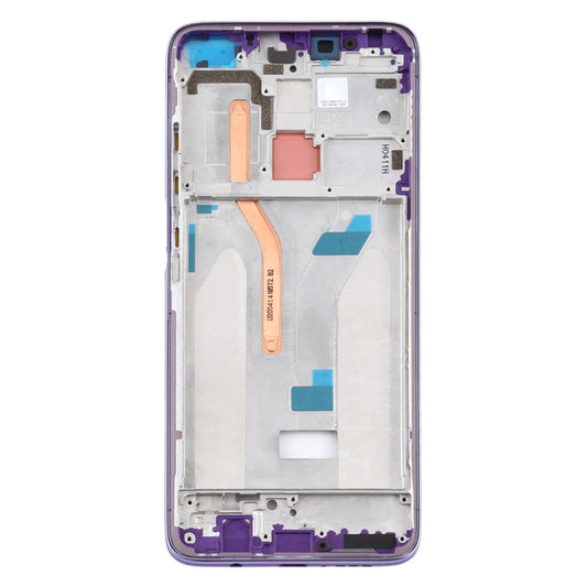 Front Housing LCD Frame Bezel Plate for Xiaomi Redmi K30, 4G Version (Purple) - Frame Bezel Plate by buy2fix | Online Shopping UK | buy2fix