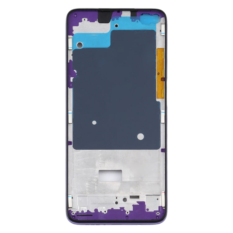 Front Housing LCD Frame Bezel Plate for Xiaomi Redmi K30, 4G Version (Purple) - Frame Bezel Plate by buy2fix | Online Shopping UK | buy2fix