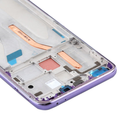 Front Housing LCD Frame Bezel Plate for Xiaomi Redmi K30, 4G Version (Purple) - Frame Bezel Plate by buy2fix | Online Shopping UK | buy2fix