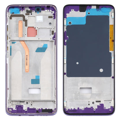 Front Housing LCD Frame Bezel Plate for Xiaomi Redmi K30, 4G Version (Purple) - Frame Bezel Plate by buy2fix | Online Shopping UK | buy2fix
