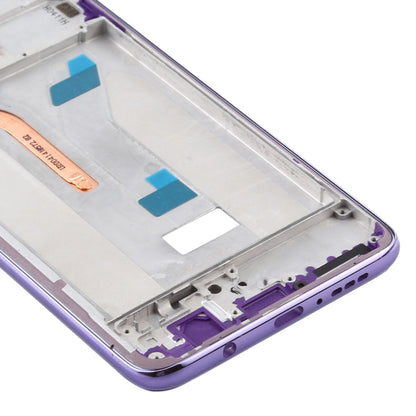 Front Housing LCD Frame Bezel Plate for Xiaomi Redmi K30, 4G Version (Purple) - Frame Bezel Plate by buy2fix | Online Shopping UK | buy2fix