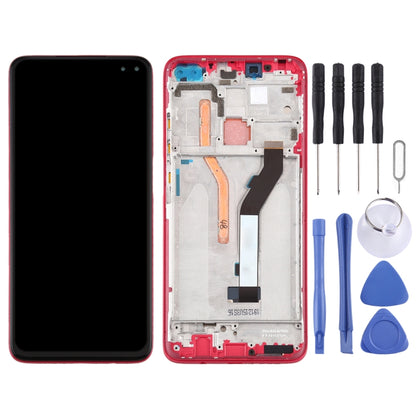TFT LCD Screen for Xiaomi Redmi K30 4G Digitizer Full Assembly with Frame(Red) - LCD Screen by buy2fix | Online Shopping UK | buy2fix