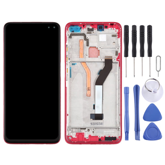 TFT LCD Screen for Xiaomi Redmi K30 4G Digitizer Full Assembly with Frame(Red) - LCD Screen by buy2fix | Online Shopping UK | buy2fix