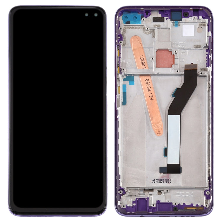 Original LCD Screen for Xiaomi Redmi K30 5G Digitizer Full Assembly with Frame(Purple) - LCD Screen by buy2fix | Online Shopping UK | buy2fix