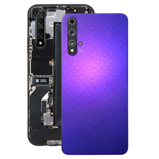 Original Battery Back Cover with Camera Lens Cover for Huawei Nova 5T(Purple) - Back Cover by buy2fix | Online Shopping UK | buy2fix