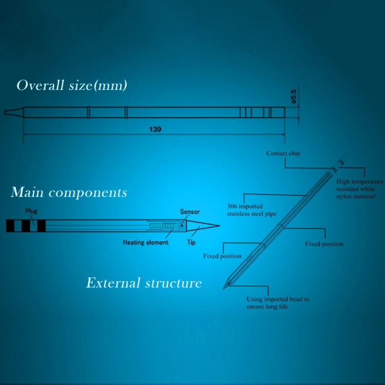 QUICKO T12-D12 Lead-free Soldering Iron Tip by Quicko