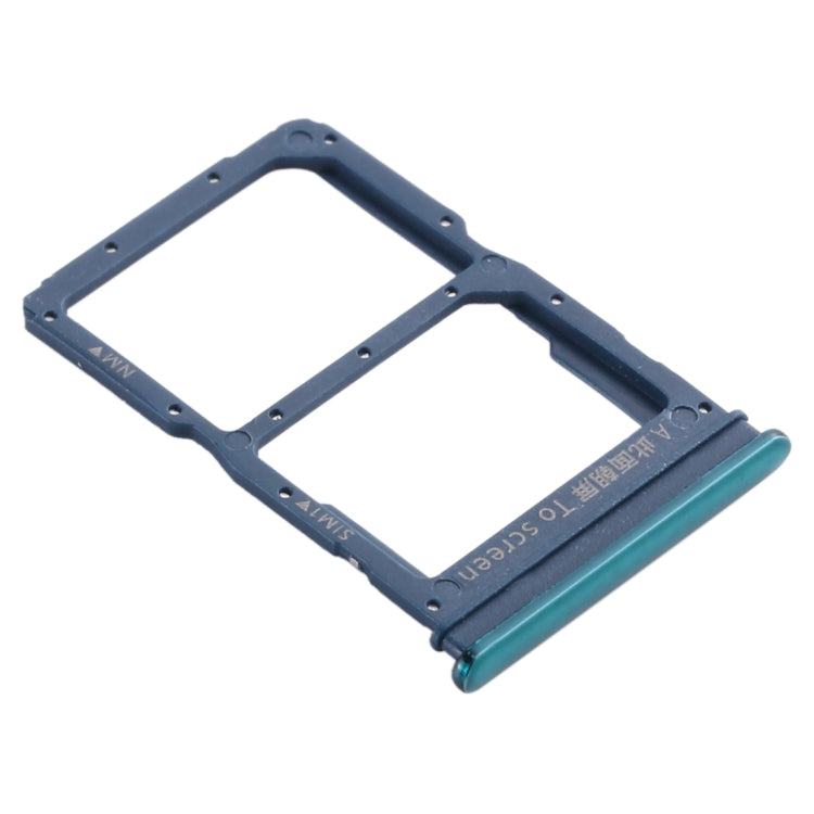 SIM Card Tray + NM Card Tray for Huawei Enjoy 10s / Honor Play 4T Pro (Green) by buy2fix