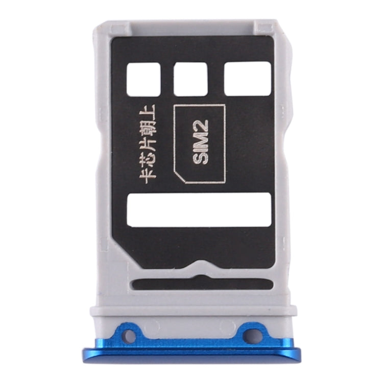 SIM Card Tray + SIM Card Tray for Honor V30 Pro / Honor V30(Dark Blue) by buy2fix