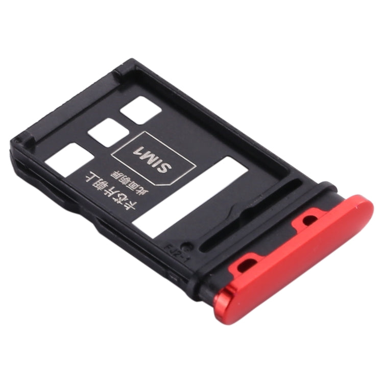 SIM Card Tray + SIM Card Tray for Honor V30 Pro / Honor V30(Red) by buy2fix