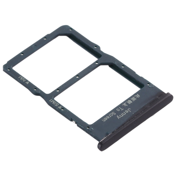SIM Card Tray + NM Card Tray for Huawei Nova 6 SE (Black) by buy2fix