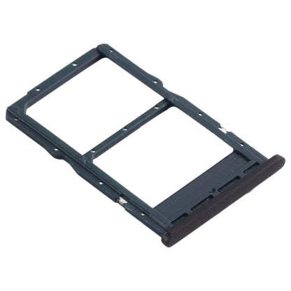 SIM Card Tray + NM Card Tray for Huawei Nova 6 SE (Black) by buy2fix