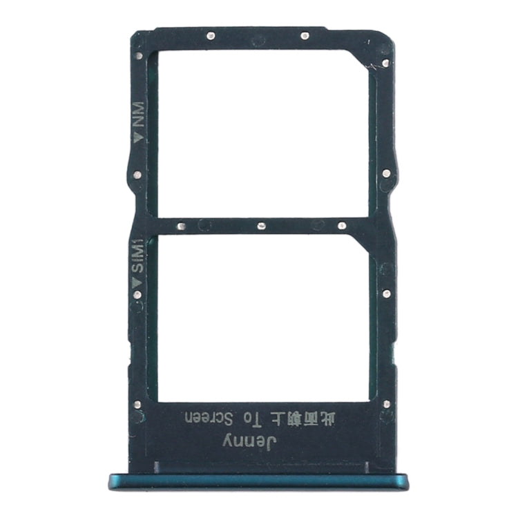 SIM Card Tray + NM Card Tray for Huawei Nova 6 SE (Green) by buy2fix