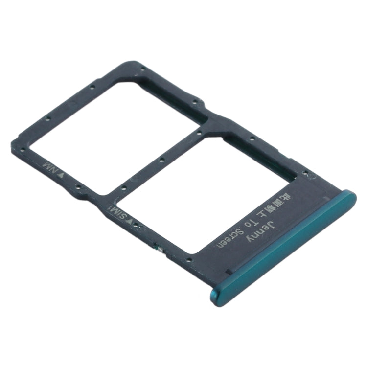 SIM Card Tray + NM Card Tray for Huawei Nova 6 SE (Green) by buy2fix